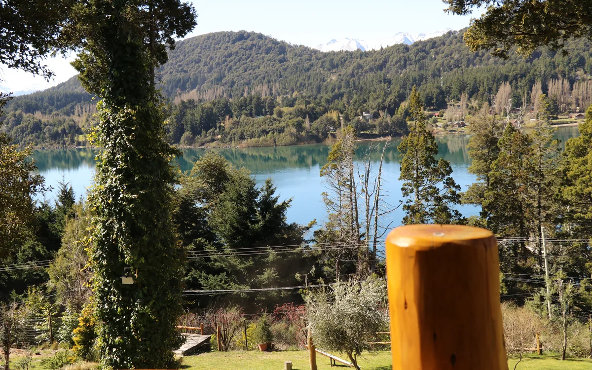 Cabins facing Lake Nahuel Huapi in Bariloche